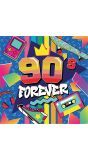 Retro 90's Forever Servetten