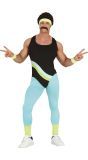 Retro Aerobics Kostuum Man