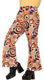 Retro Multicolor 70's Broek Rondjes