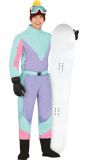 Retro Sportieve Ski Outfit Volwassenen
