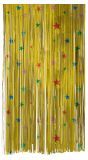 Retro Sterren Foliegordijn 200cm Goud