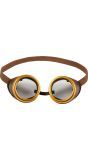 Retropunk Bronzen Steampunk Bril