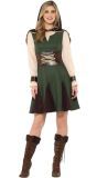 Robin Hood Vrouwen Outfit Groen