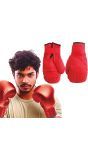 Rode Bokshandschoenen Carnaval