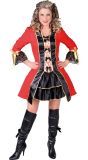Rode Carnavals Piraten Jurk Dames