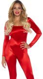 Rode Catsuit Kostuum