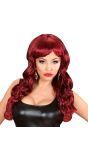 Rode Diva Pruik