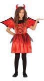 Rode Duivel Jurk Meisjes
