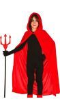 Rode Duivelcape Kind