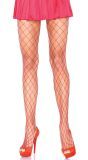 Rode Elastaan Diamant Netpanty