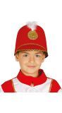 Rode Fanfare Hoed Kind
