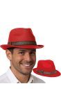 Rode Gangsterhoed voor Volwassenen