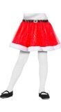 Rode Glitter Kerstvrouw Tutu Meisje