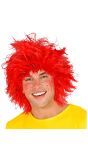 Rode Kabouter Kobold Pruik