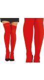 Rode Kniekousen Dames