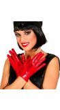 Rode Korte Handschoenen