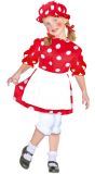 Rode Lappenpop Kostuum Kind