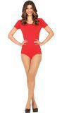 Rode Leotard Dames