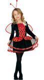 Rode Lieveheersbeestjes Kostuum Meisje