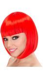 Rode Lou Lou Pruik