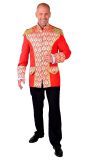 Rode Mantel Brokaat Heren