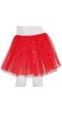 Rode Meisjes Tutu 30cm