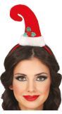 Rode Mini Kerstmuts Haarband