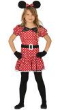 Rode Minnie Mouse Jurk Meisjes