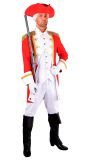 Rode Officiers Jas Heren