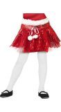 Rode Pailletten Kerst Tutu Meisje