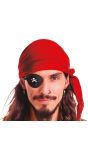 Rode Piraten Bandana Volwassenen