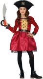 Rode Piratenjurk Meisje