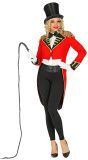 Rode Ringmeester Circus Slipjas Dames