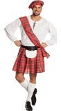 Rode Schotse Kostuum Man