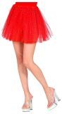 Rode Sparkling Tutu Dames