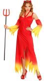 Rode Vlammen Duivel Jurk