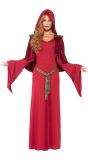 Rode Vrouwen Priester Kostuum