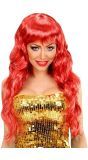 Rode Zeemeermin Pruik