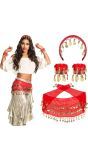Rode Zigeuner Accessoire Setje