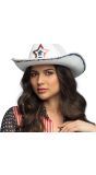 Rodeo Ster Witte Cowboyhoed
