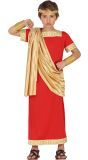 Romeins Kostuum Kind Rood/Goud