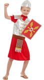 Romeinse Rijk Soldaat Jongens Kostuum Rood