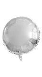 Ronde Folieballon 45cm Zilver