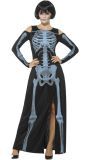 Rontgen Skeletten Outfit Zwart