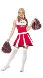Rood Cheerleader Jurkje