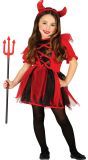Rood Duivel Jurkje Meisjes