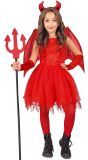 Rood Duivel Kostuum Meisjes