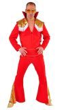 Rood Elvis Kostuum Heren