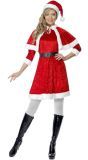 Rood Kerstvrouwen Kostuum