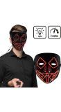 Rood Led Masker met Killer Smile Halloween